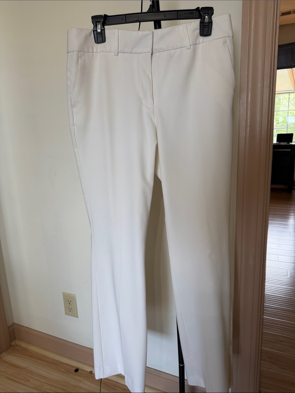 Tommy Hilfiger Cream Men's Dress Pants - Straight Leg